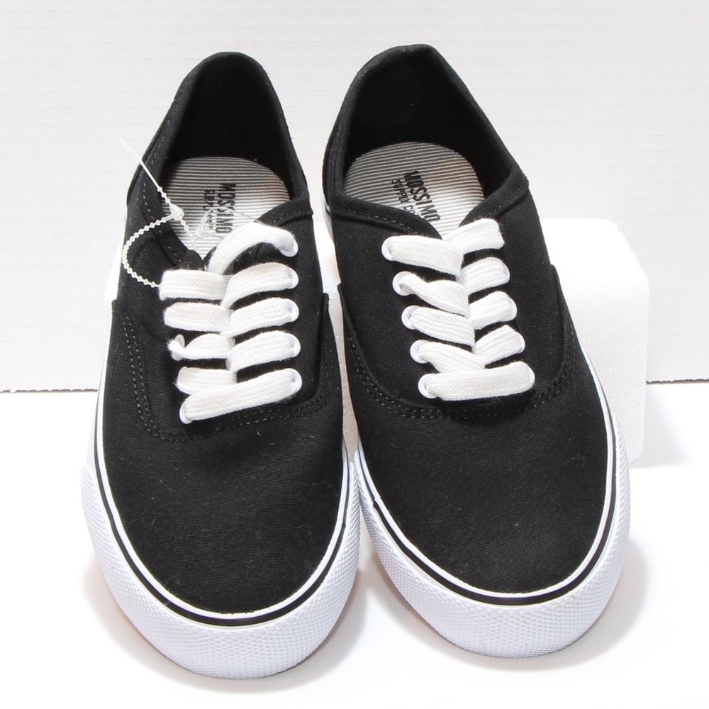 Mossimo Layla Black Canvas Low Women’s Sneakers Size 6 NWOT